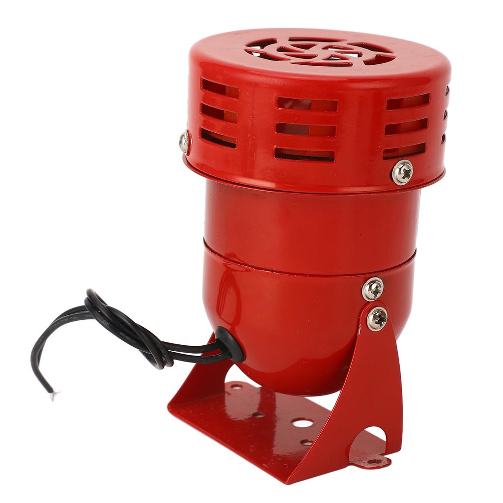 Industriemotor Alarmglocke Rote Farbe Stahl Mini Hupe Ton Summer Sirene für Autos AC110V