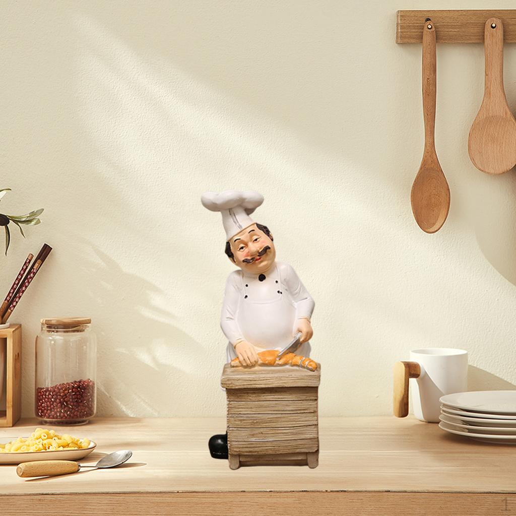 

1 статуэтка повара 9x11x23cm