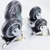Haisidick HKCL-701 Heavy-Duty TPR Rubber Swivel Caster Wheel