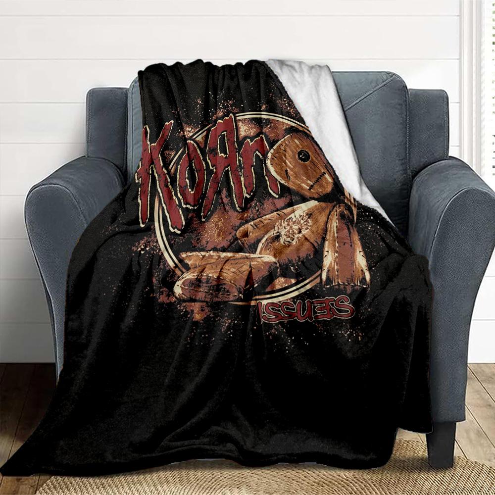 Korn Fish Flannel Blanket Throw Blanket Soft Warm Sofa Bed Camping Car home Decor Unique Christmas Gift C9302904