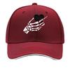 Metal Skeleton Hand Heart Wall Decor Hip Hop Hat Fashion Outdoor Sports Sandwich Baseball Cap