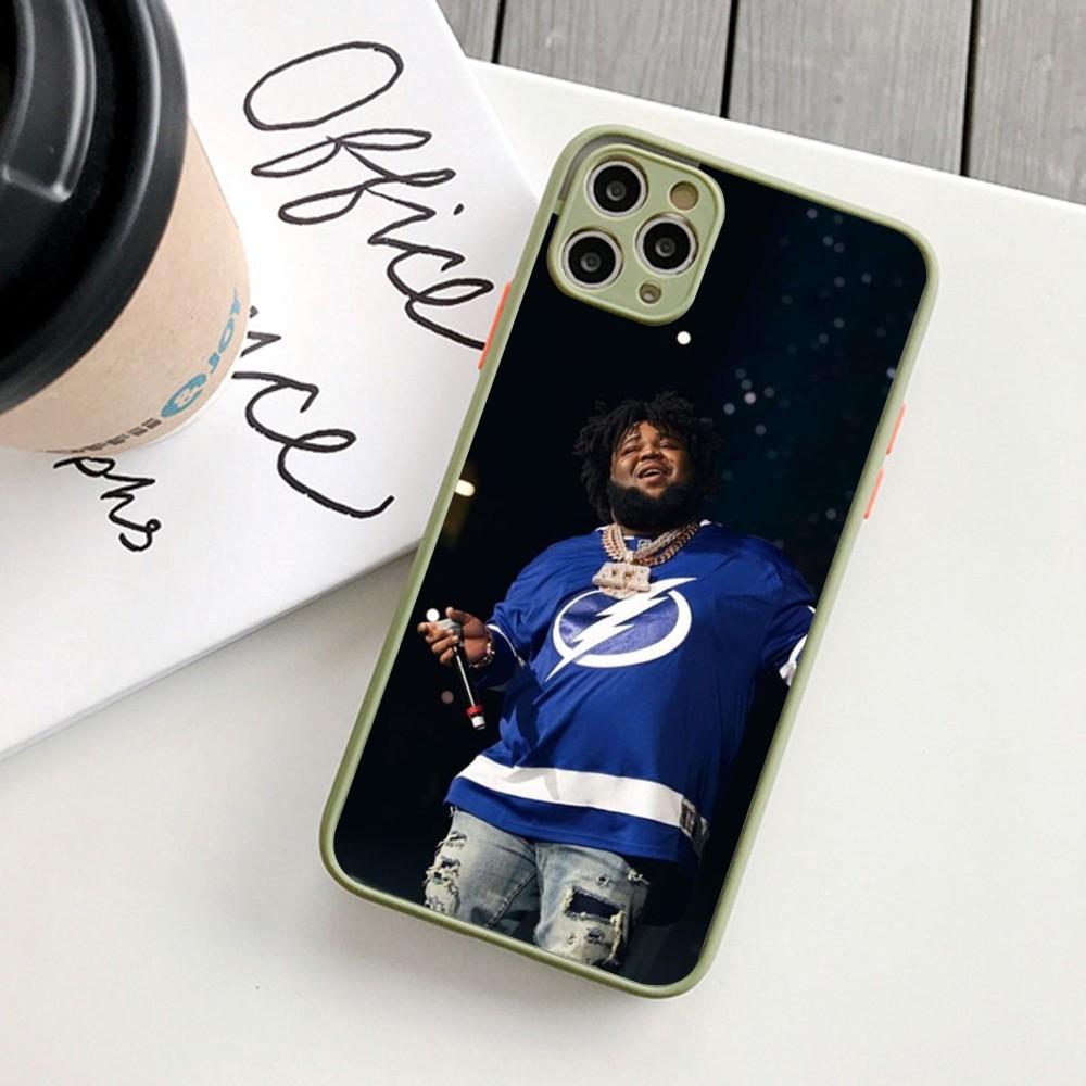 Rod Wave Rapper Cool Man Phone Case For IPhone 14 11 12 13 Mini Pro Max 8 7 Plus X XR XS MAX Translucent Matte Cover