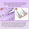 Curled Glue Free Fake Eyelashes Sweet Individual Fake Eyelashes  Make Up