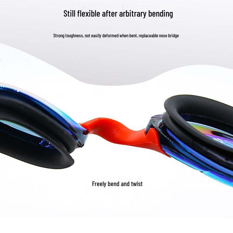 Alliance Messenger Electroplated Racing Swim Goggles