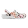 Women Men EVA Garden Clogs Bright Printed Flexible Soft Slip On Garden Shoes Beach Pool Bathroom Home Walking Shoes Home Use