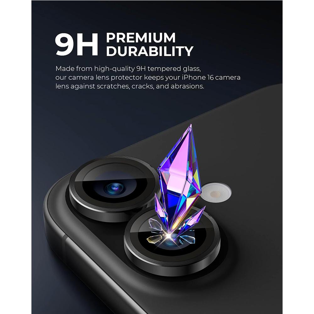 Kameraobjektivschutz aus gehärtetem Glas für Iphone 16E 16 E 15 Pro Max 14 Plus 13 Mini 12 11 16Plus 16Pro 15Pro 15Plus Handy-Schutzzubehör