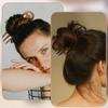 Handmade Carved Retro Hair Sticks Wooden Hair Pins Fashion French Hair Chopsticks  Women