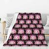Custom Anime Animation Otori Emu Blanket Warm Fleece Soft Flannel Throw Blankets For Bed Sofa Car Autumn