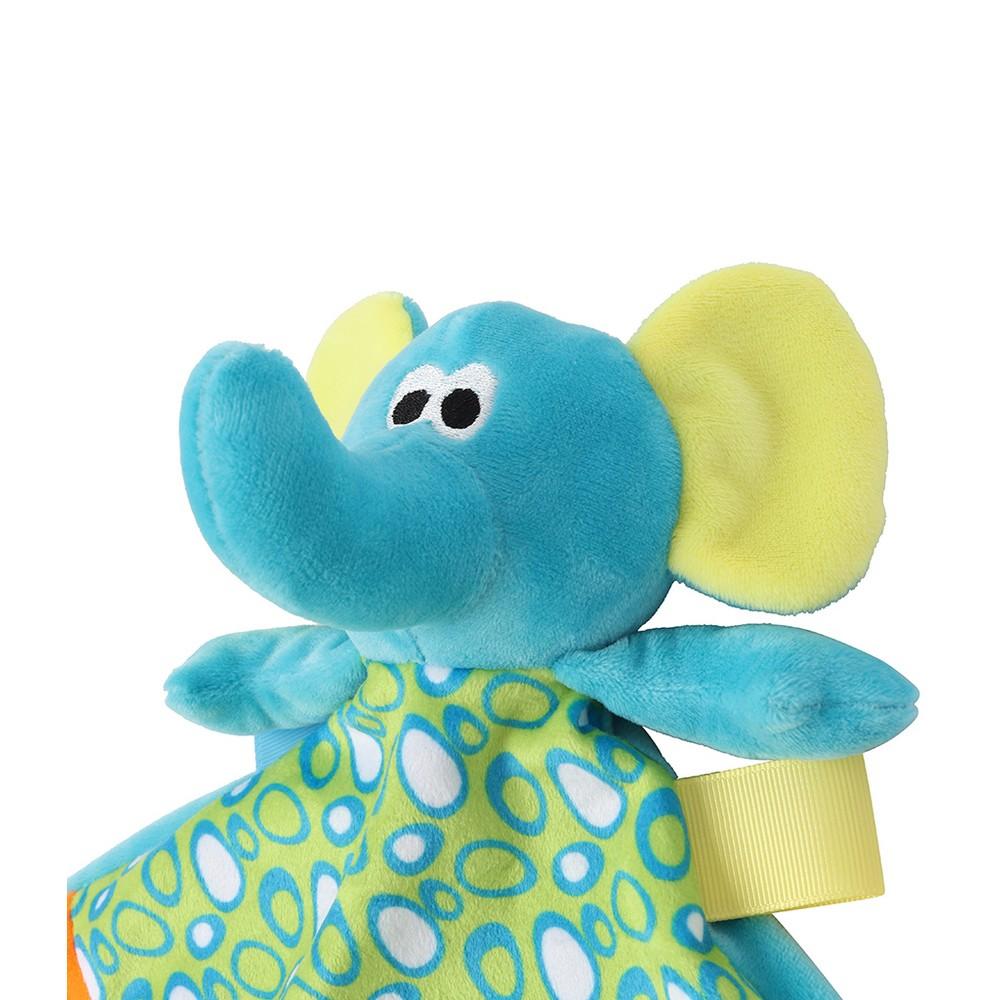 Mumbles Babies Elephant Comforter with Rattle