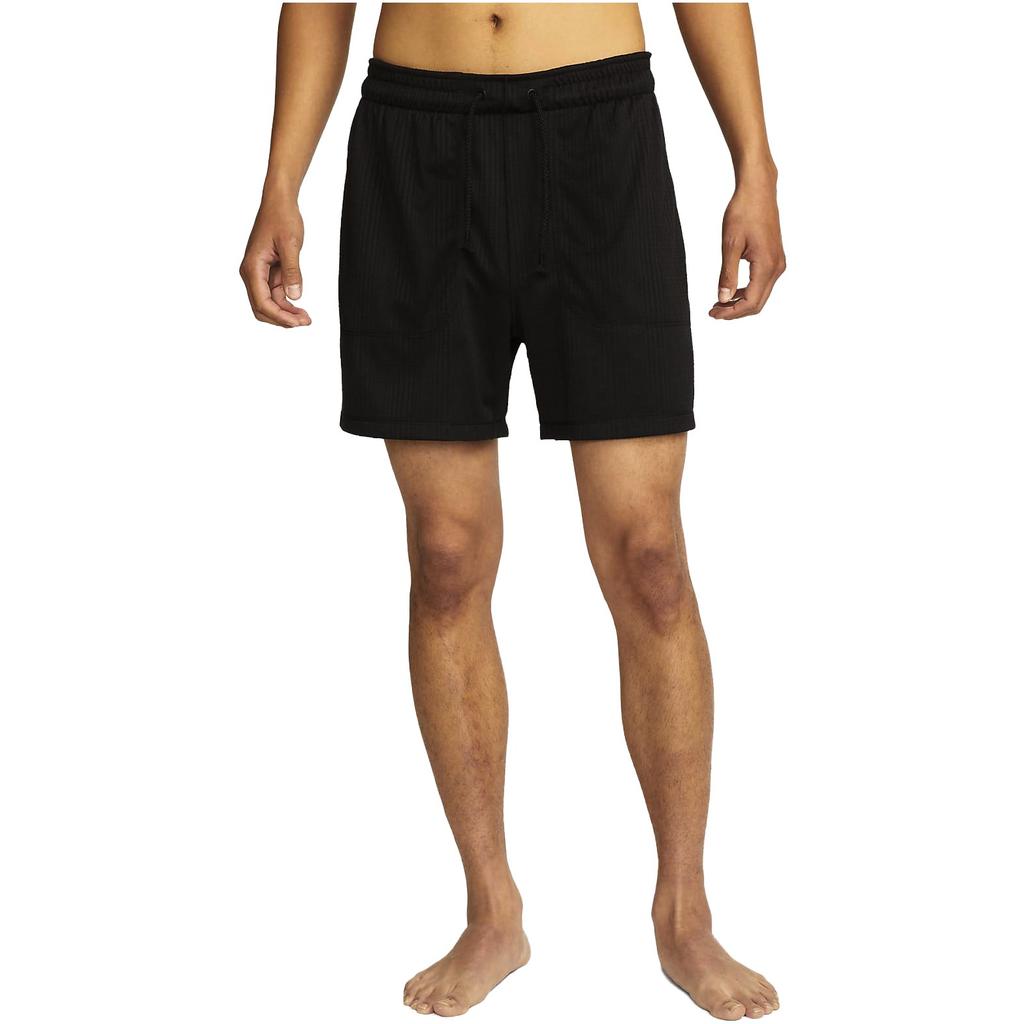 Nike Yoga Quick-Dry Unlined Casual Shorts Men Bottoms Black FB7787-010