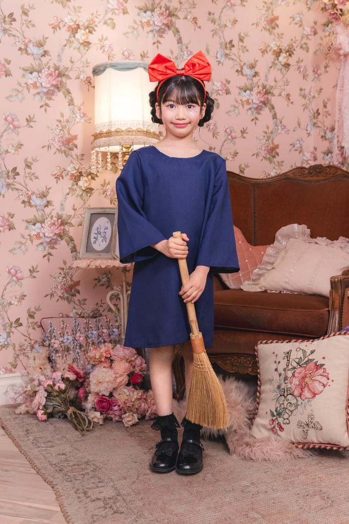 Clearstone Halloween Cosplay Delivery Service Navy Witch's Girl, 140cm,