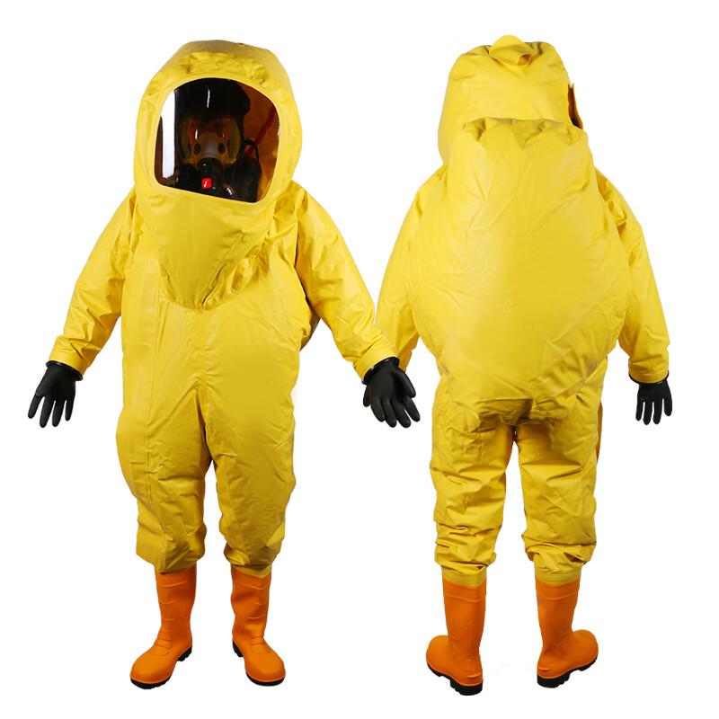 SANSHENG Haidun Full-Enclosed Flame-Retardant Chemical Protective Suit One Size Fits All