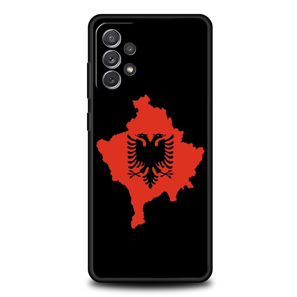 Albanien Albaner Flagge Handyhülle Für Samsung Galaxy A13 A51 A71 A41 A31 A21S A11 A03S A12 A32 A52 A22 A23 A33 A53 A73 5G Hülle