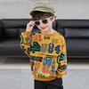Boys Spring Autumn Hoodie Fashionable Cool Long Sleeve Top For Kids Trendy