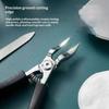 Heavy-Duty Steel Toenail Clipper Podiatrist Recommended Serrated Blade Trimmer for Thick Ingrown Toenails