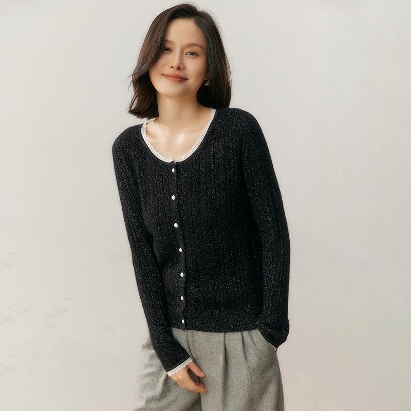 Qinghe 100% Pure Cashmere Women's Sweater - Ultra Soft Luxury Winter Pullover