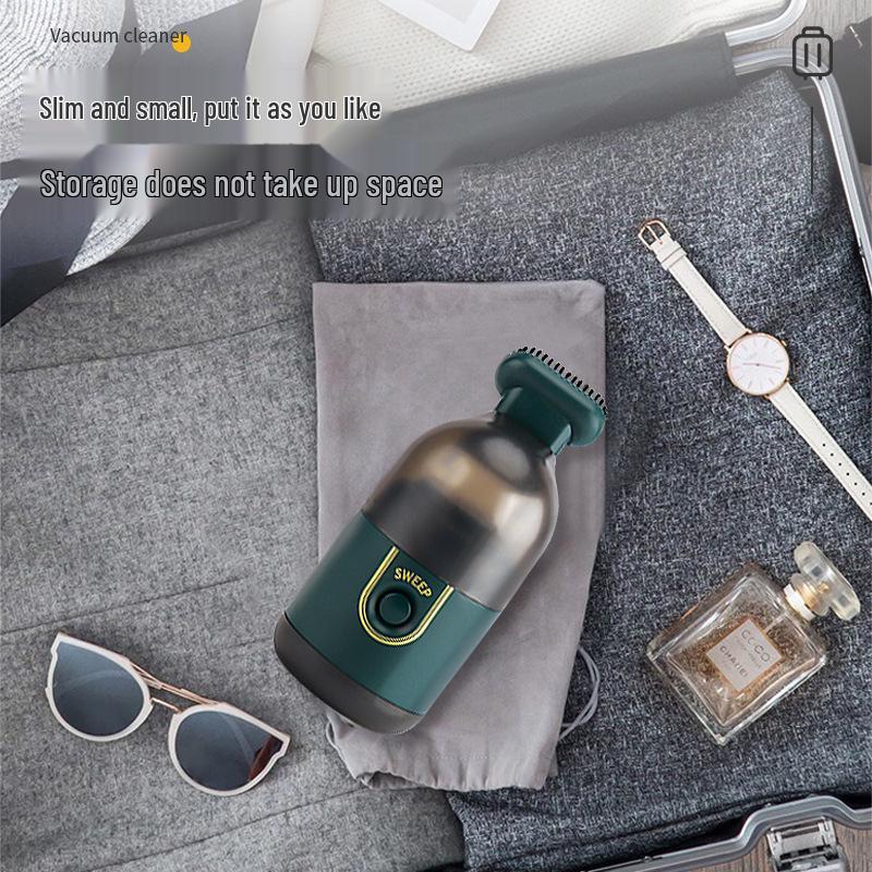 Compact Wireless Handheld Mini Vacuum Cleaner for Keyboards & Desktops