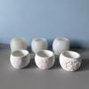 Sail Relief Cabin Candle Cup Silicone Mold Circular Potted Plant Gypsum Cement Mold