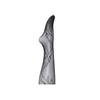 Ribbon Flow Mesh Stockings (Black)
