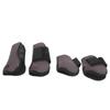 1Set Horse Tendon Boots PU Elastic Thickened Adjustable Horse Leg Protector with Nylon Hook