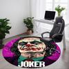 1 ks Kulatý koberec Joker Klaun do kanceláře, pod kancelářské židle, do ložnice, obývacího pokoje, domácí dekorace, dekorace místnosti, k dispozici v různých velikostech