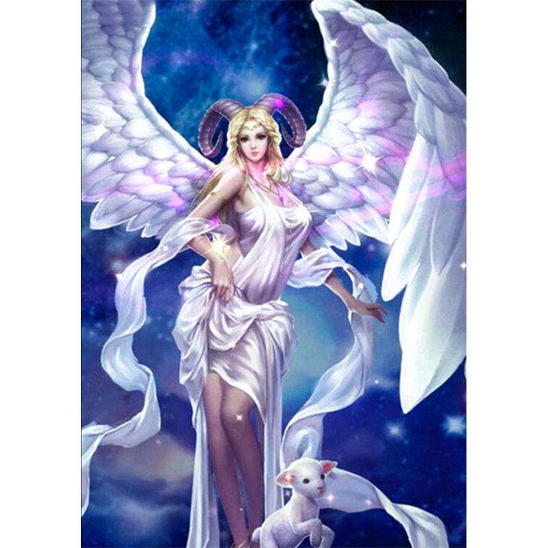 5D Diy Diamond Painting Cartoon Woman Cross Stitch Kit Full Round Drill Embroidery Mosaic Art Picture Of Living Decor