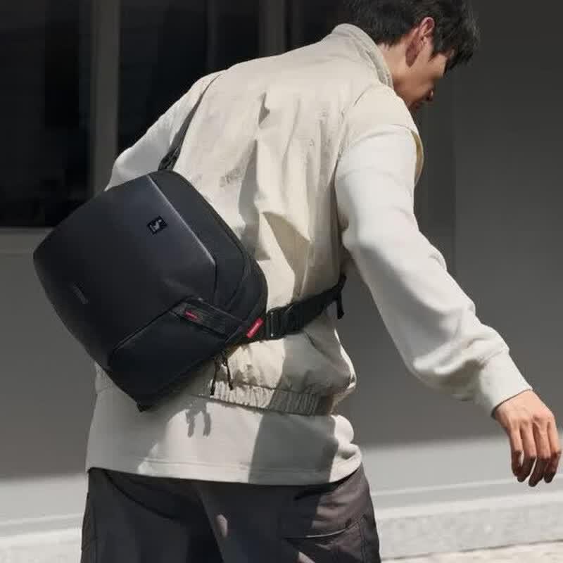 OIWAS Men s Elephant Shadow Series Large Crossbody Bag