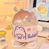Kawaii Süßer Kleiner Hirsch Schreibtisch Mülleimer Organizer Müllbehälter Home Office Mülleimer Cartoon Süß Mülleimer Kinderzimmer Dekoration