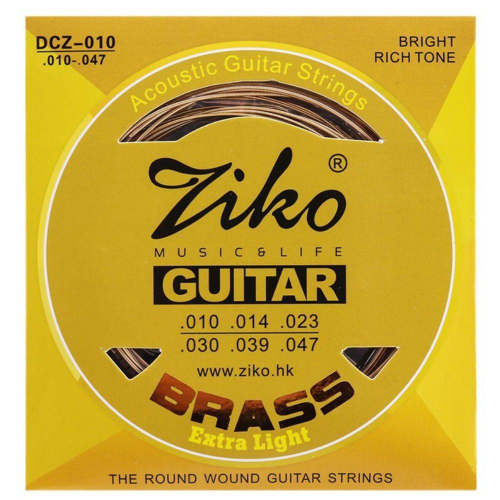 6 Strings Set Acoustic Guitar Strings DCZ DAG DP DUS DR Guitar String  Folk Guitar