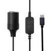 USB Male 5V To 12V Car Cigarette Lighter Socket Female Step Up Cable Inverter Converter for Driving Recorder GPS E-Dog