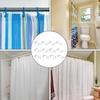 Shower Hooks For Shower Drape Double Shower Hooks Shower Drape Hangers 12X Shower Rod Hooks Bathroom Hooks Rust Proof Shower