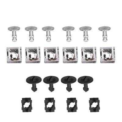 Kryt pod motor Spodní kryt podvozku Upevňovací prvky Upevňovací spony 4A0805163 Náhrada pro A3 A4 A6 A8