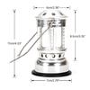 Aluminum Alloys Night Fishing Hangings Candle Lamp Wear Resistant Mini Bright Tealights Holder Outdoor Candle Lamp