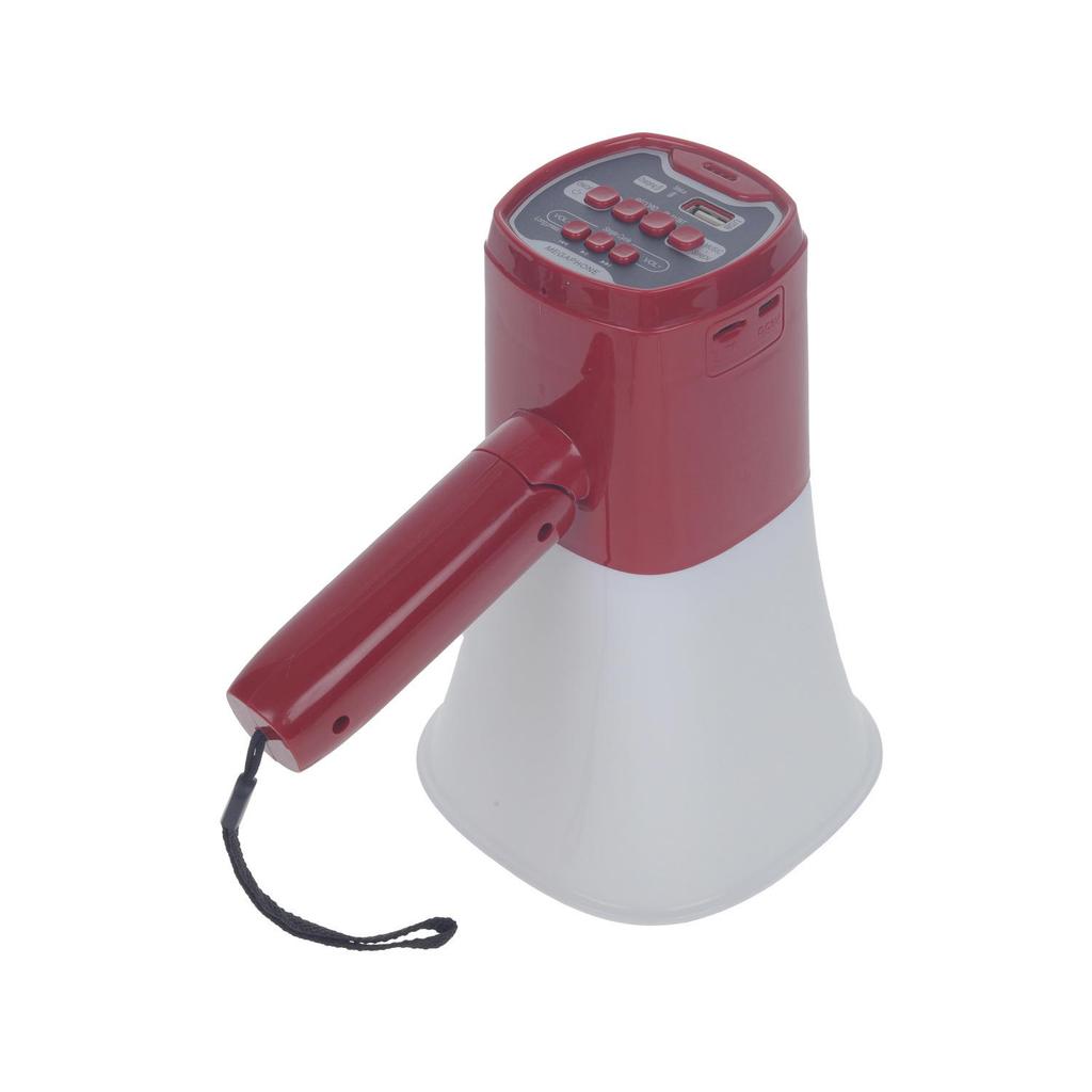 ZS-918B Dual Battery Foldable Bluetooth Megaphone with High Power & Long Recording