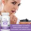 XEMENRY Blueberry Capsules Contain Anthocyanins, Vitamins, and Natural Antioxidants To Support Cholesterol Health and Cognitive Function.