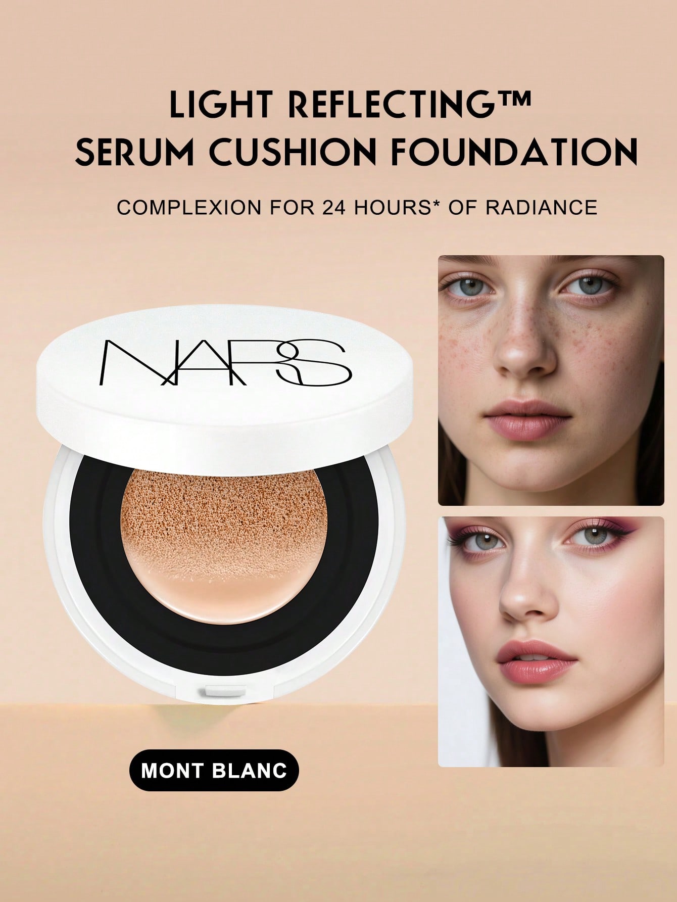 NARS Светорассеивающая сыворотка-кушон для лица DEAUVILLE 11г SPF50+ mont blanc