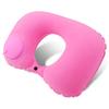 Inflatable Foldable Compression Pillow, Portable Neck Support Pillow for Traveling By Car and Bullet Train