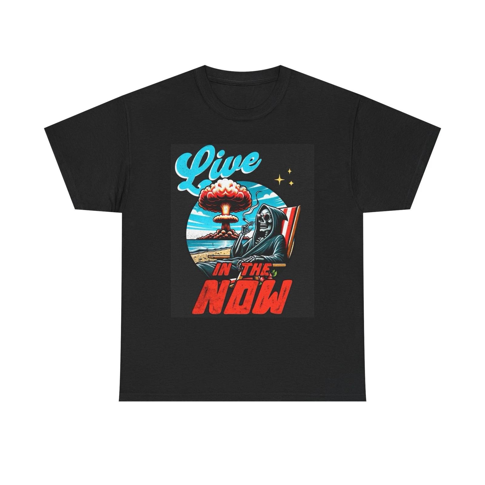 Live In The Now Graphic T Shirt Brand New Cotton Tee M