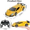 Remote Control Car - ETHNICS ORIGINS - 2 In 1 Transformable Robot - Multicolor - 1:18 - Rechargeable