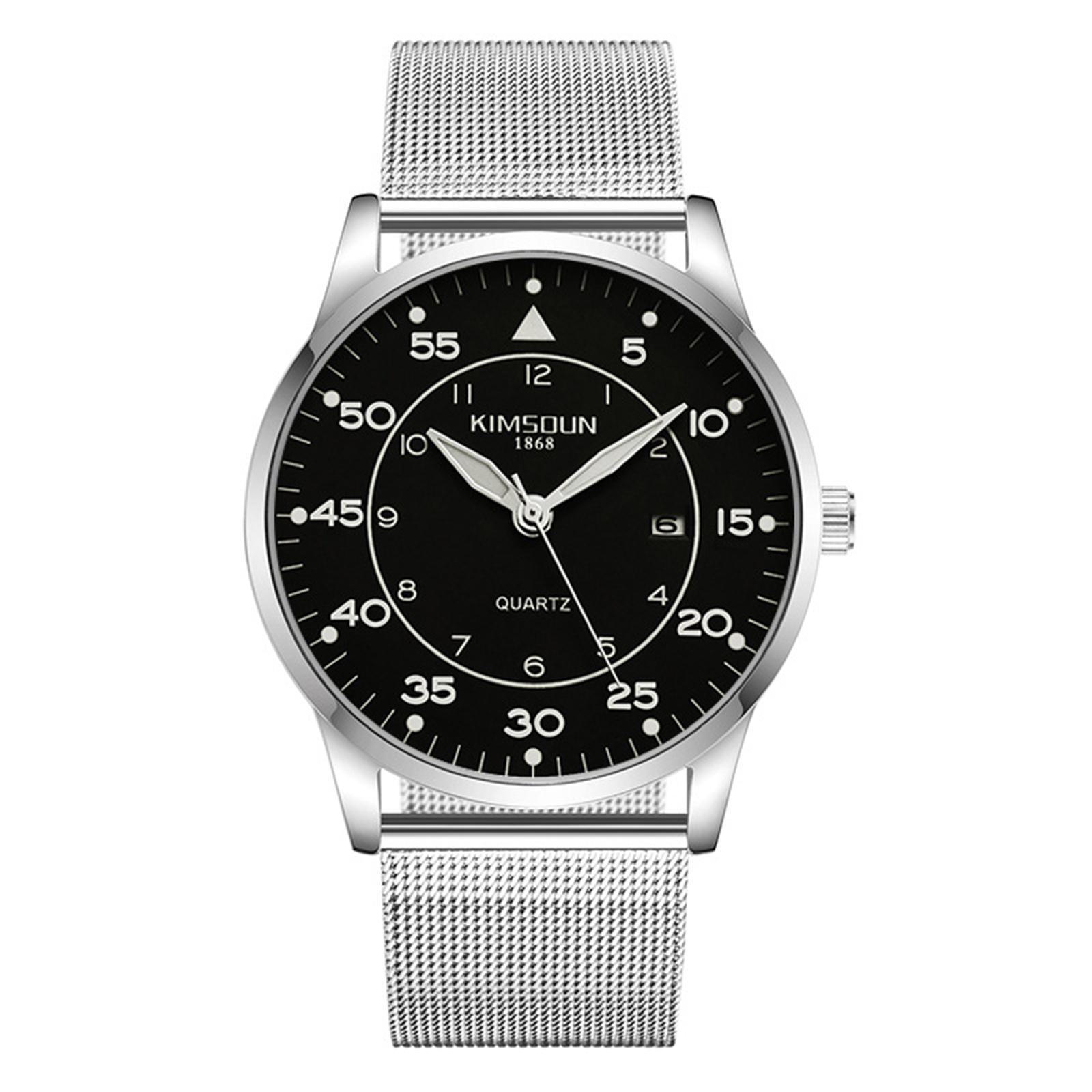 

Мужские водонепроницаемые светящиеся наручные часы-будильник для бега One Size