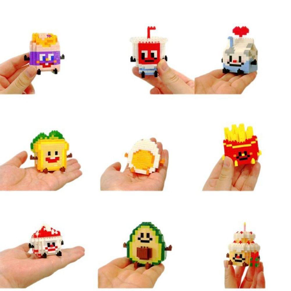 DIY 3D Model Bricks ABS Plastic Puzzle Assembly Toy Creative Assembling Toys  Gift