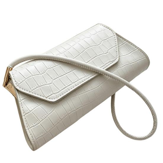 Underarm Handbag Small Shoulder Shoulder Bag Cute Purse Women Retro Hobo Handbag белый