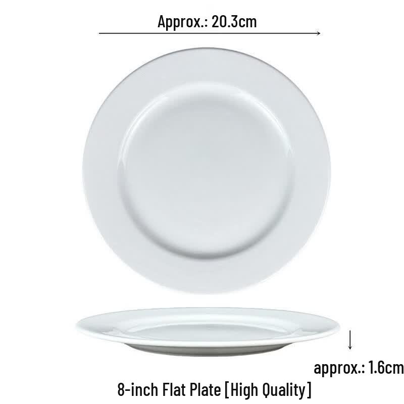 Nordic Style Ceramic Dinner Plate
