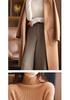 Women's High-Neck Pure Wool Sweater - Autumn/Winter Knitted Style, Stylish Tight-Fit Base Layer