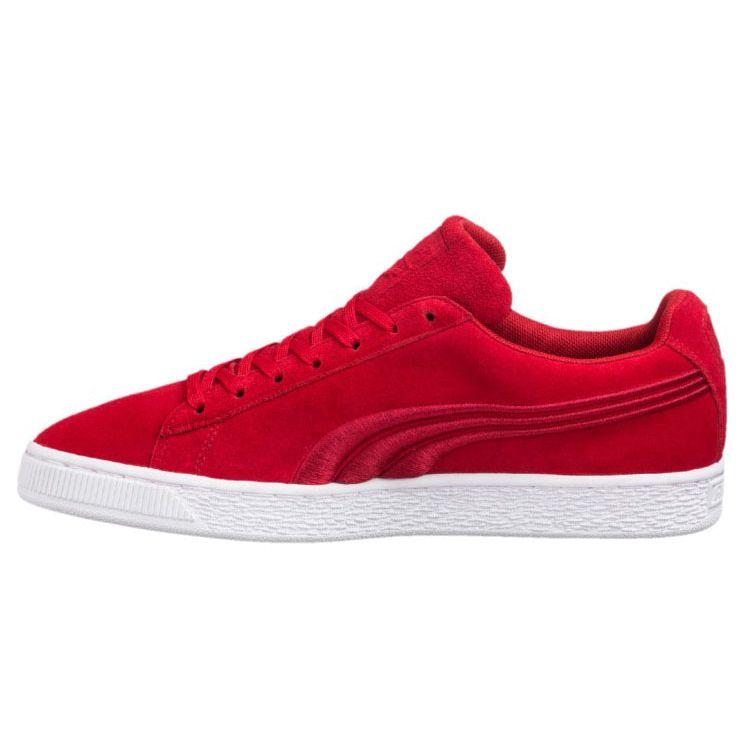 Puma Suede Classic Badge Low Top Sneakers Unisex Sneakers Red 362594-02
