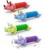 Sensory Caterpillar Anti-Stress Pop Tube LED Triceratops Dino Luminous