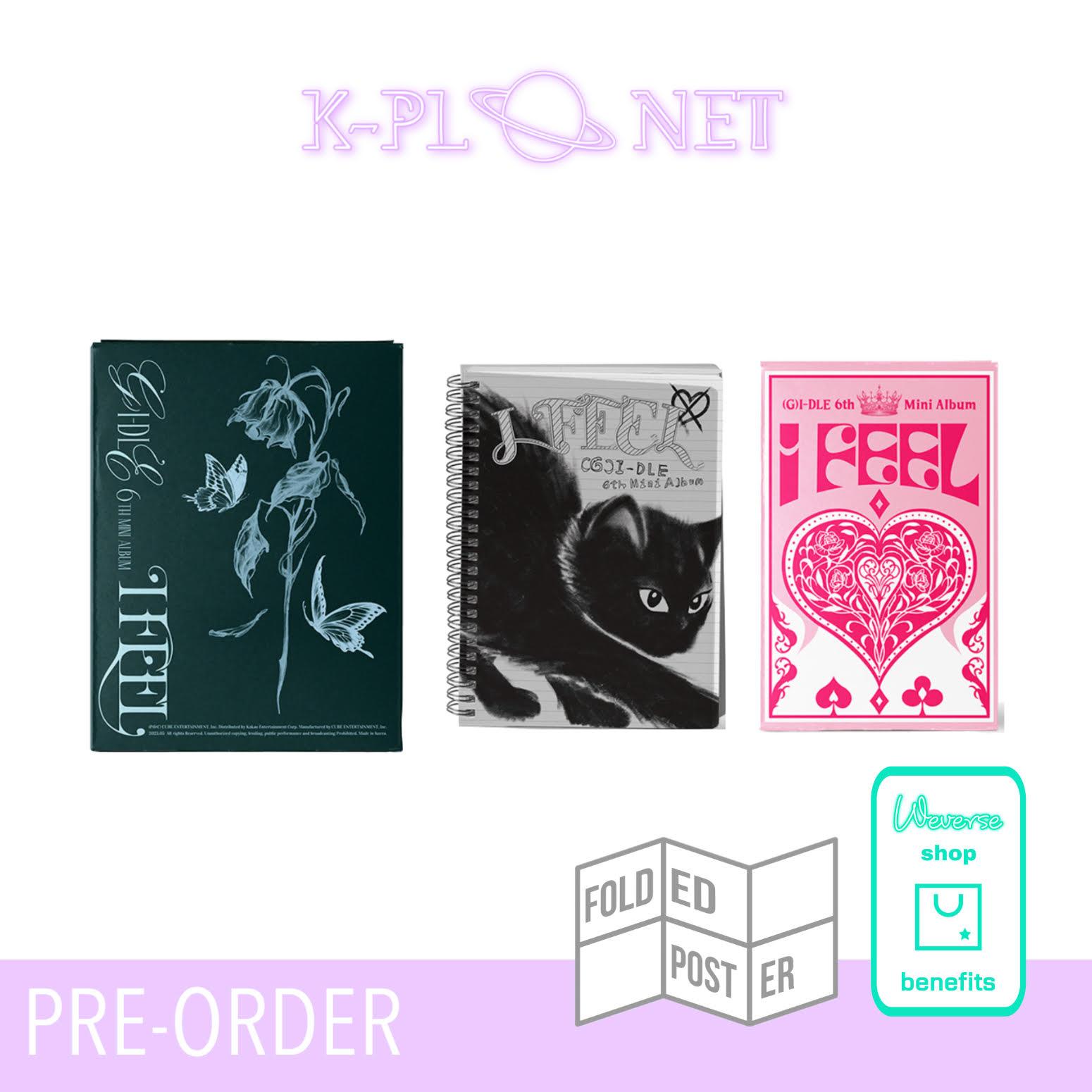 

[Предварительный заказ] (грамм) I-DLE - 6-й мини-альбом «I FEEL», фотокнига, вер.