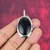 Shungit Hänge, 925 Massivt Sterling Silver Ädelstenssmycken, Handgjort Hänge, För Thanksgiving