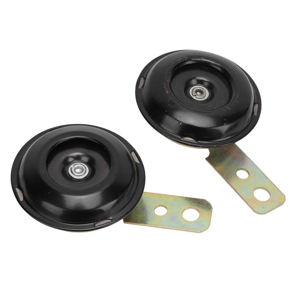 Waterproof Motorcycle Horns 12V 1.5A 105db Round Car Loud Speaker for Motorcycle Car UTV ATV Boat