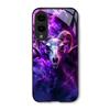 Purple Smoke Goat Skull s26 ultra case s25 ultra case phone case glass for Samsung Galaxy S26 S25 S24 S23 S22 FE Ultra Plus